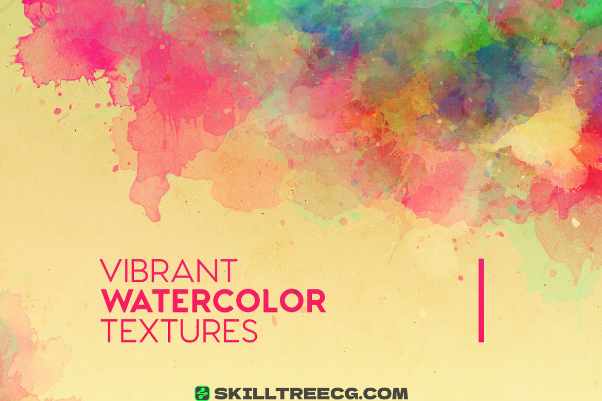 Vibrant Watercolor Textures（947006）-技能树